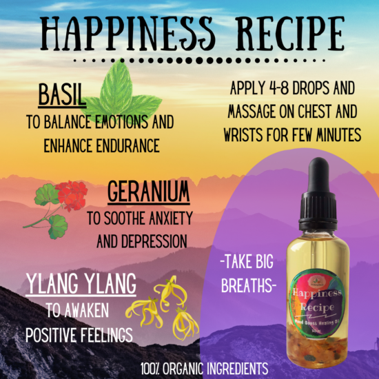 Happiness Recipe - Mood Boosting Oil - Image 3